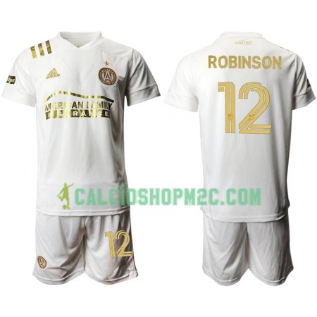 Atlanta United Robinson 12 Bambino Maglia Trasferta 2020/2021 Manica Corta (+ Pantaloncini)